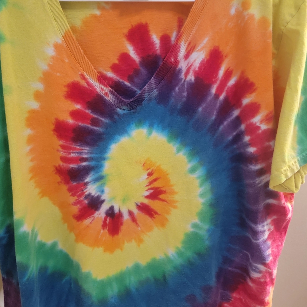Colorful Tie-Dye Shirt